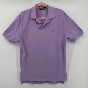 Polo by Ralph Lauren Purple Polo Short Sleeve Shirt Classic Design Sz Medium